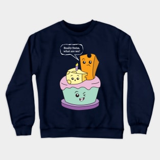 Birthday Cheese Cake Crewneck Sweatshirt